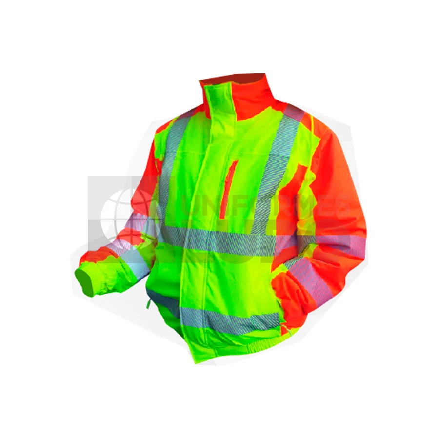 Parka Termica Mechanical (Amarillo Fluor)