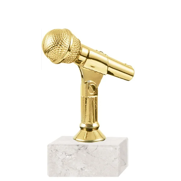 Trofeo plástico FR Micrófono