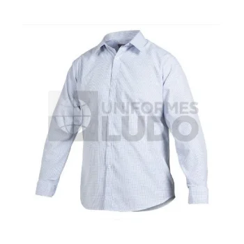 Camisa Trevira Urban Cuadros Manga Larga Hombre
