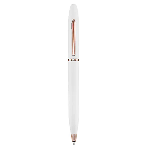 Bolígrafo Metálico Blanco Encobrizado L77