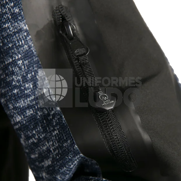 Chaqueta Knit Fleece Melange Hombre