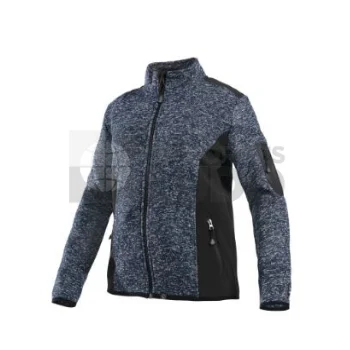 Chaqueta Knit Fleece Melange Mujer