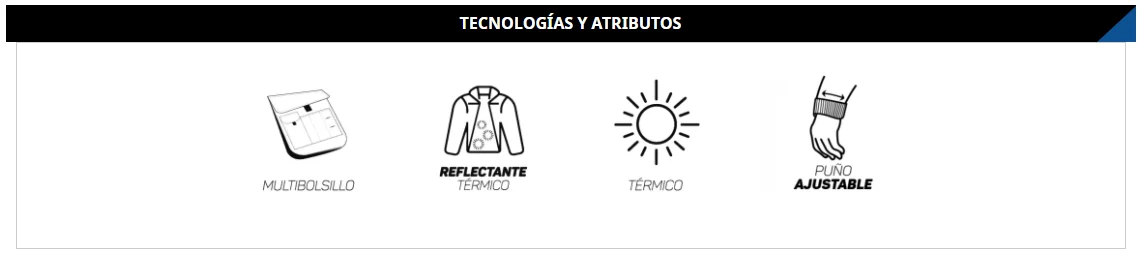 Chaqueta Térmica Ejecutiva Hombre
