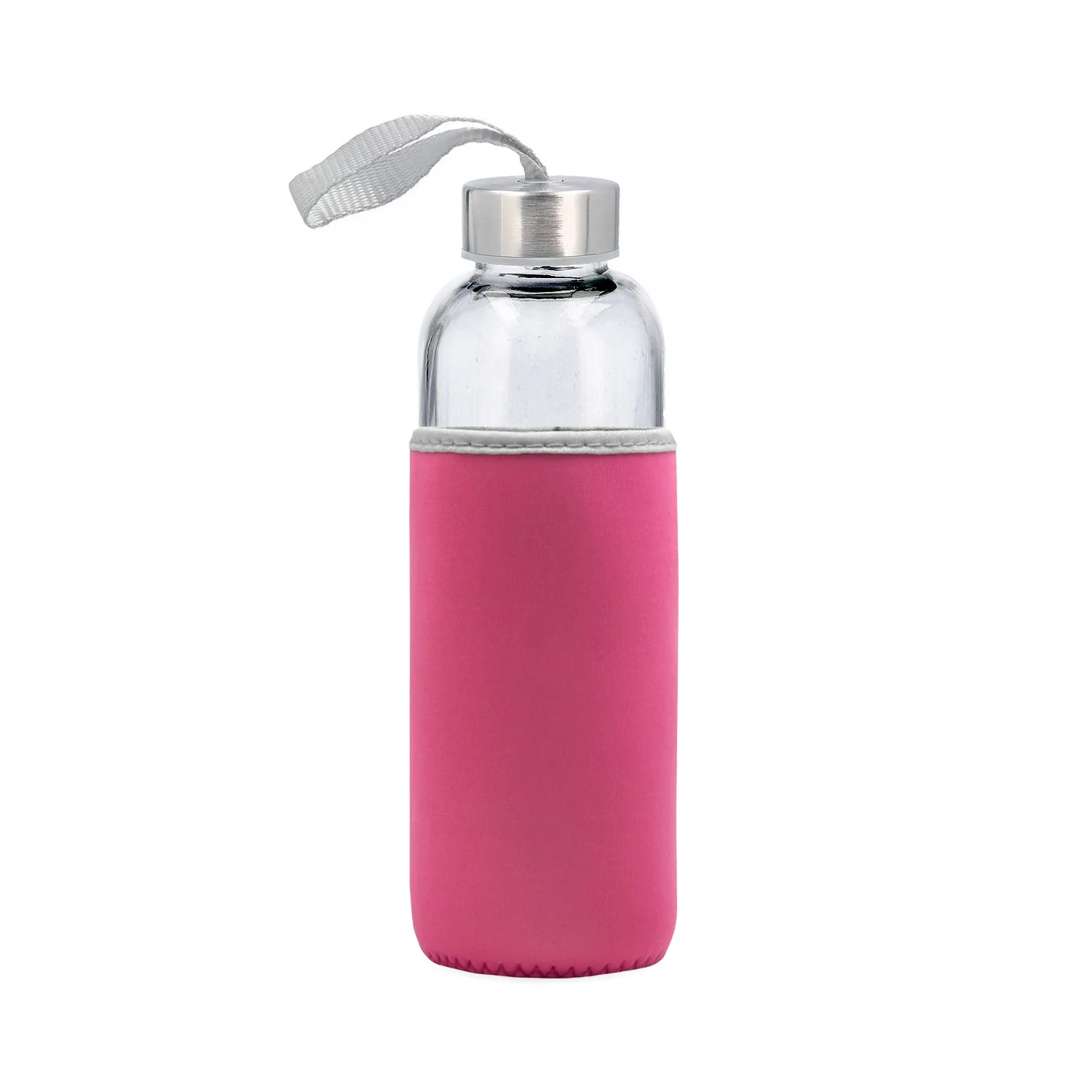 Botella Vidrio con funda M28