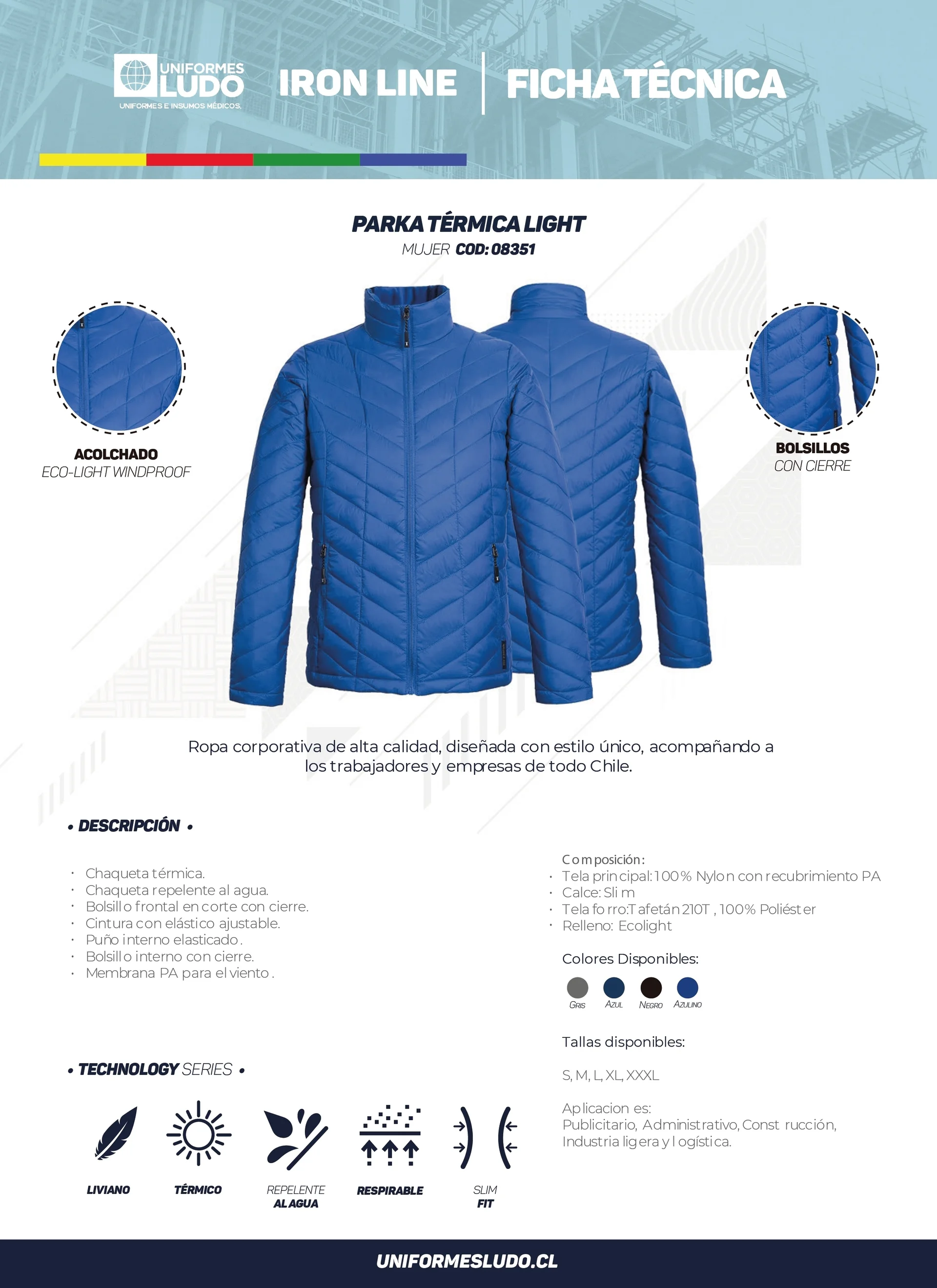 Parka Térmica Light Mujer