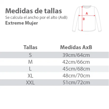 Polera Extreme Mujer