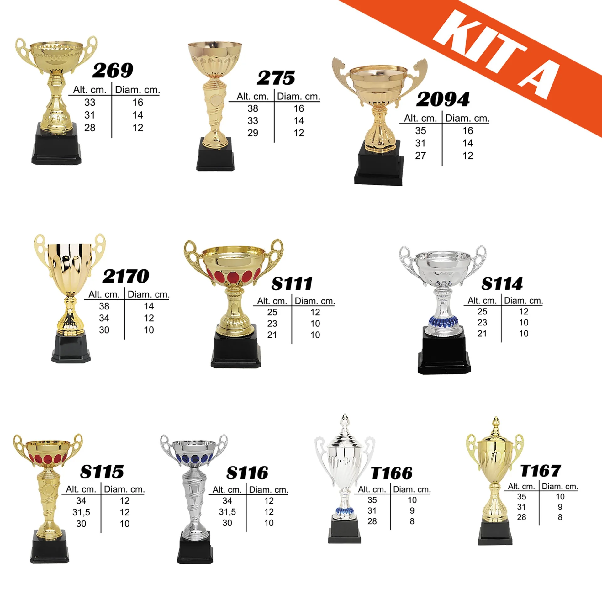 KIT A (30 Copas)
