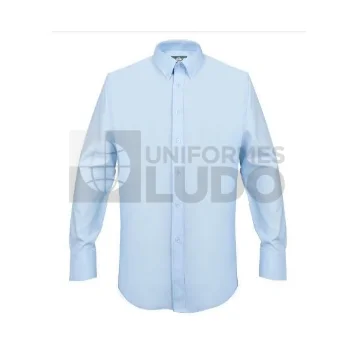 Camisa Oxford Light Manga Larga Hombre