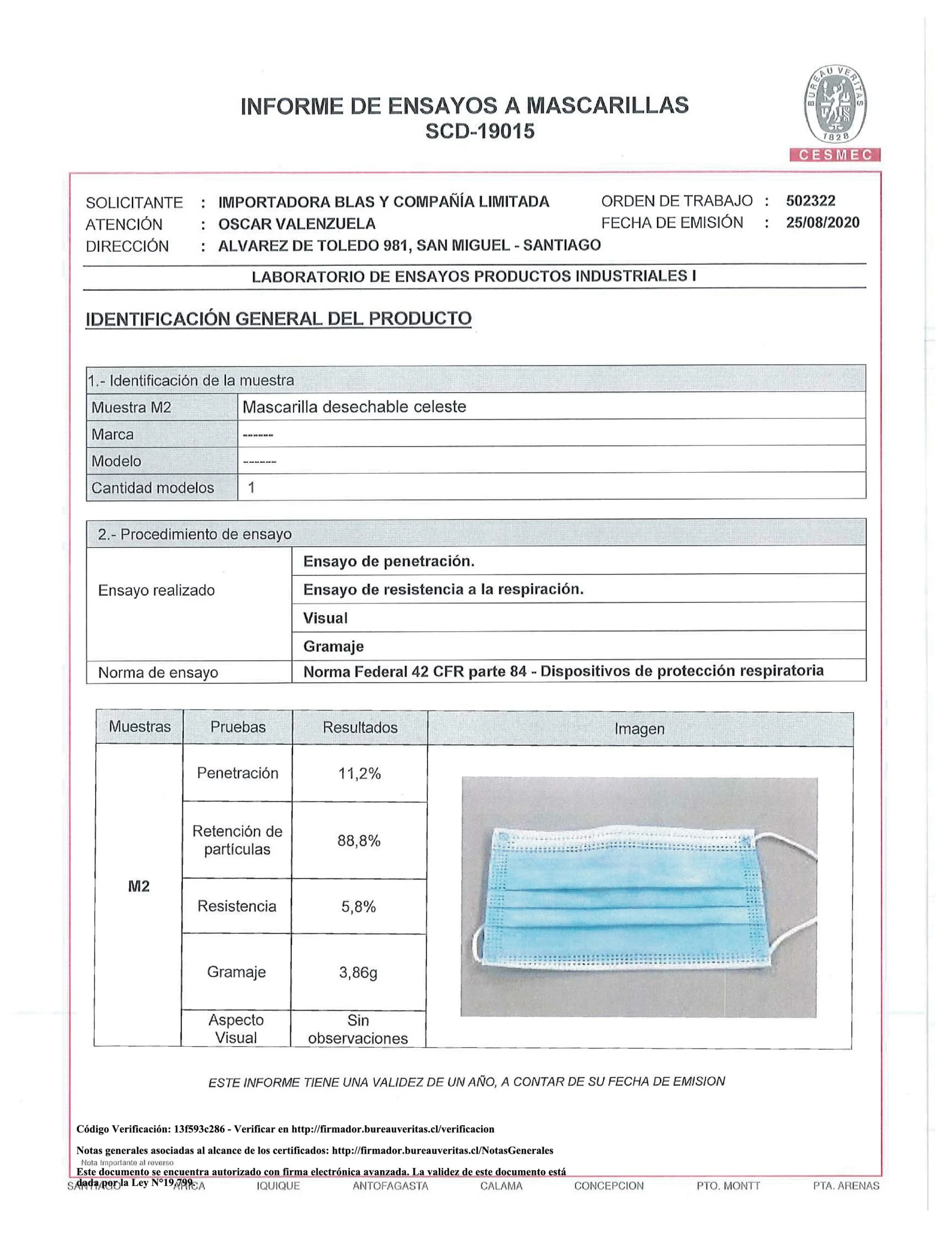 Mascarilla KN90 - FFP1