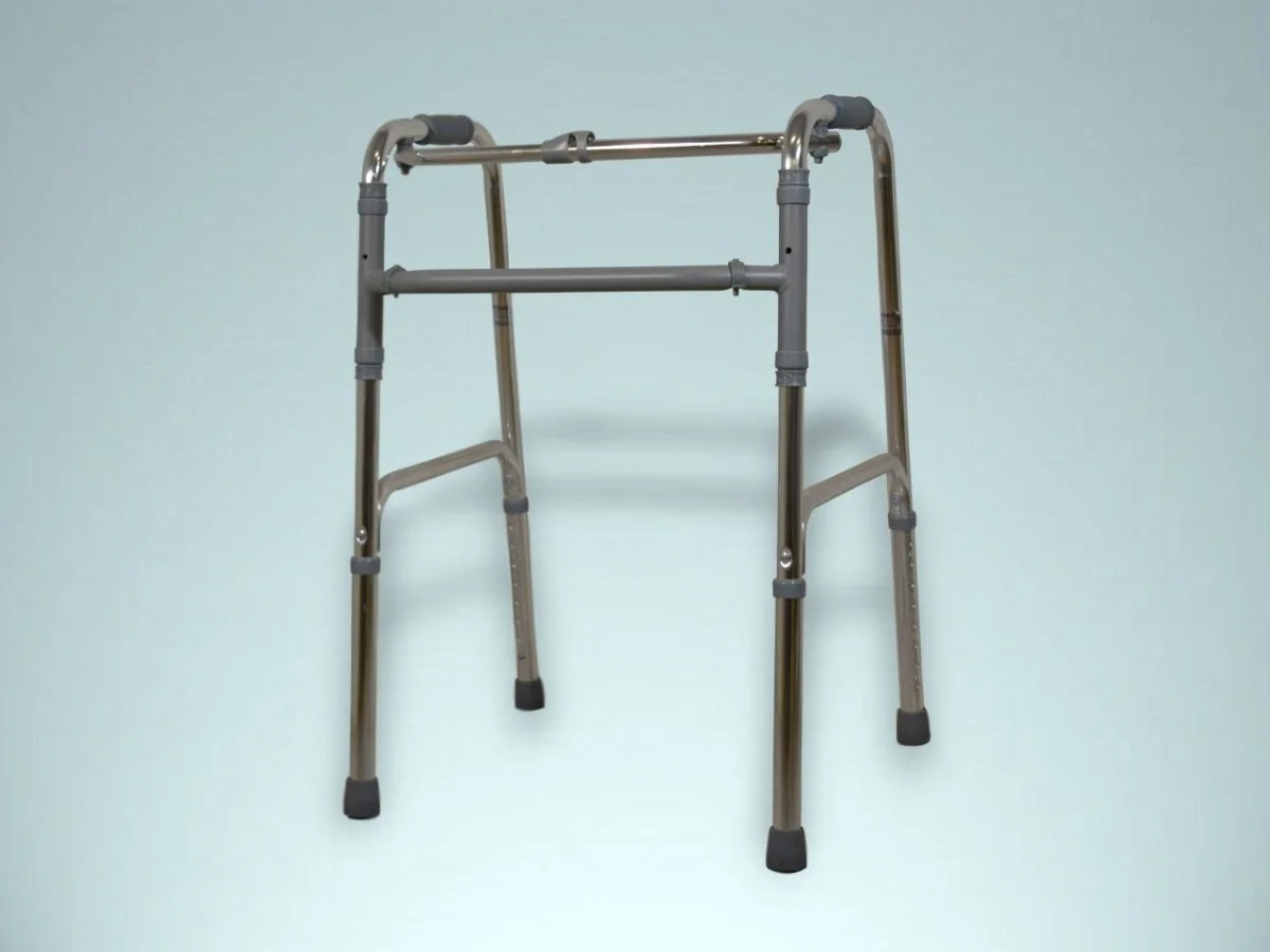 Andador plegable sin ruedas