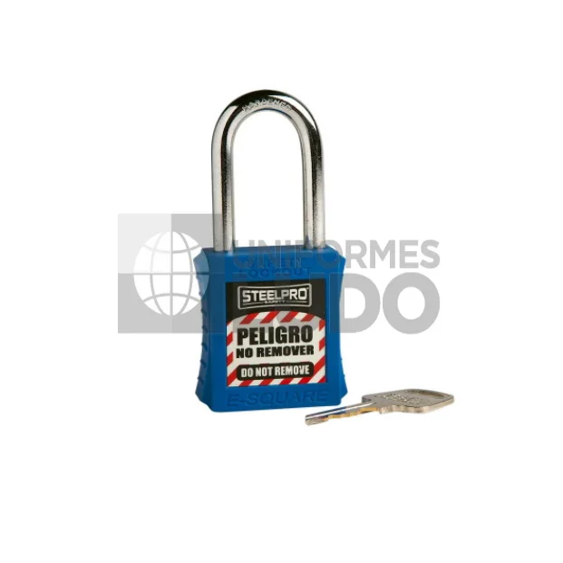KIT DE 5 CANDADOS MK STEELPRO X10 AZUL