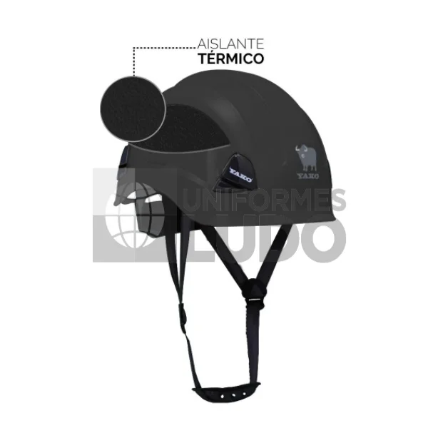 CASCO YAKO STEELPRO NEGRO