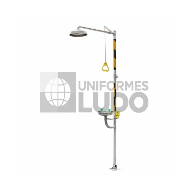 DUCHA LAVA OJOS STEELPRO INOX (BD-560A)