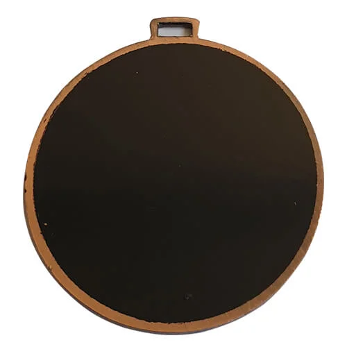 Medalla Reverso Negro 50mm  MD134