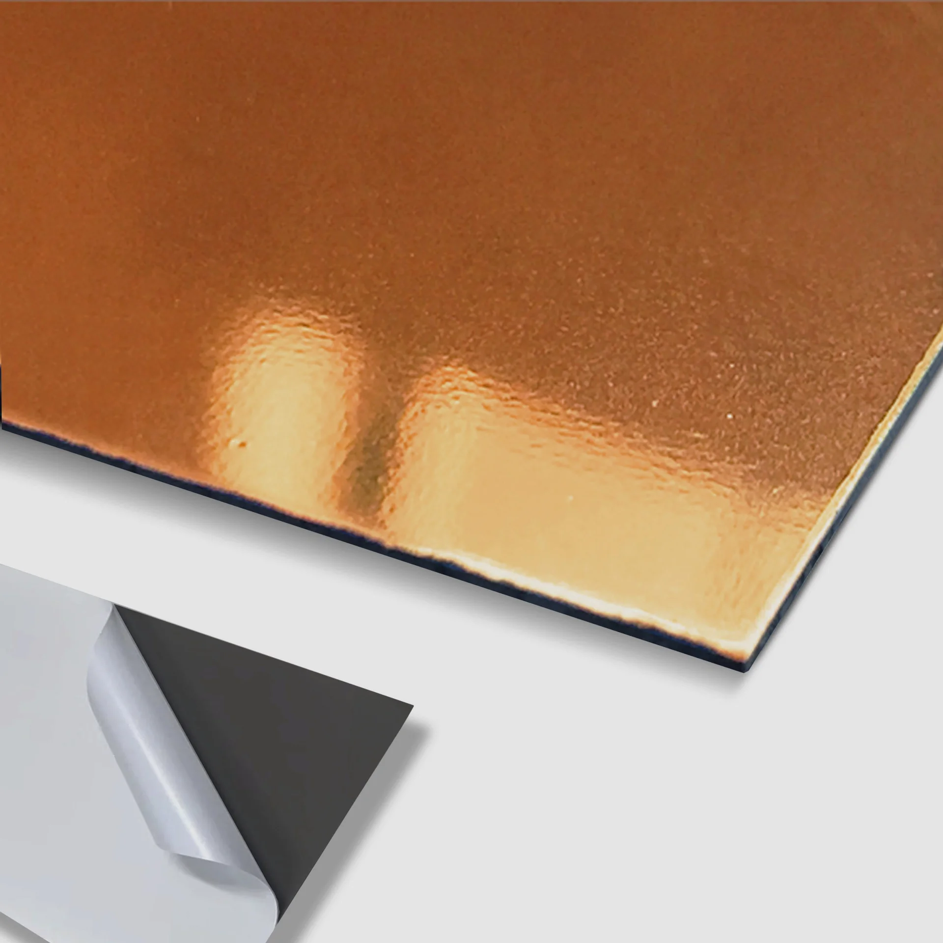 Placa Metalexglued con pegamento