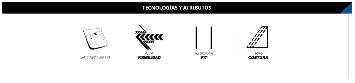 Pantalón Alta Visibilidad Bi Color Clase 1