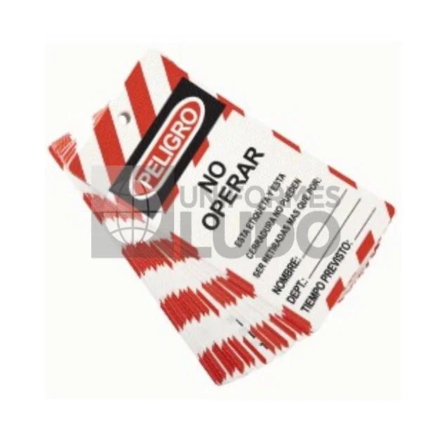 Tarjetas Lockout No Operar